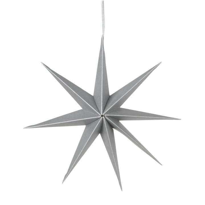 Star papirstjerne Ø50 cm, Silver Broste Copenhagen