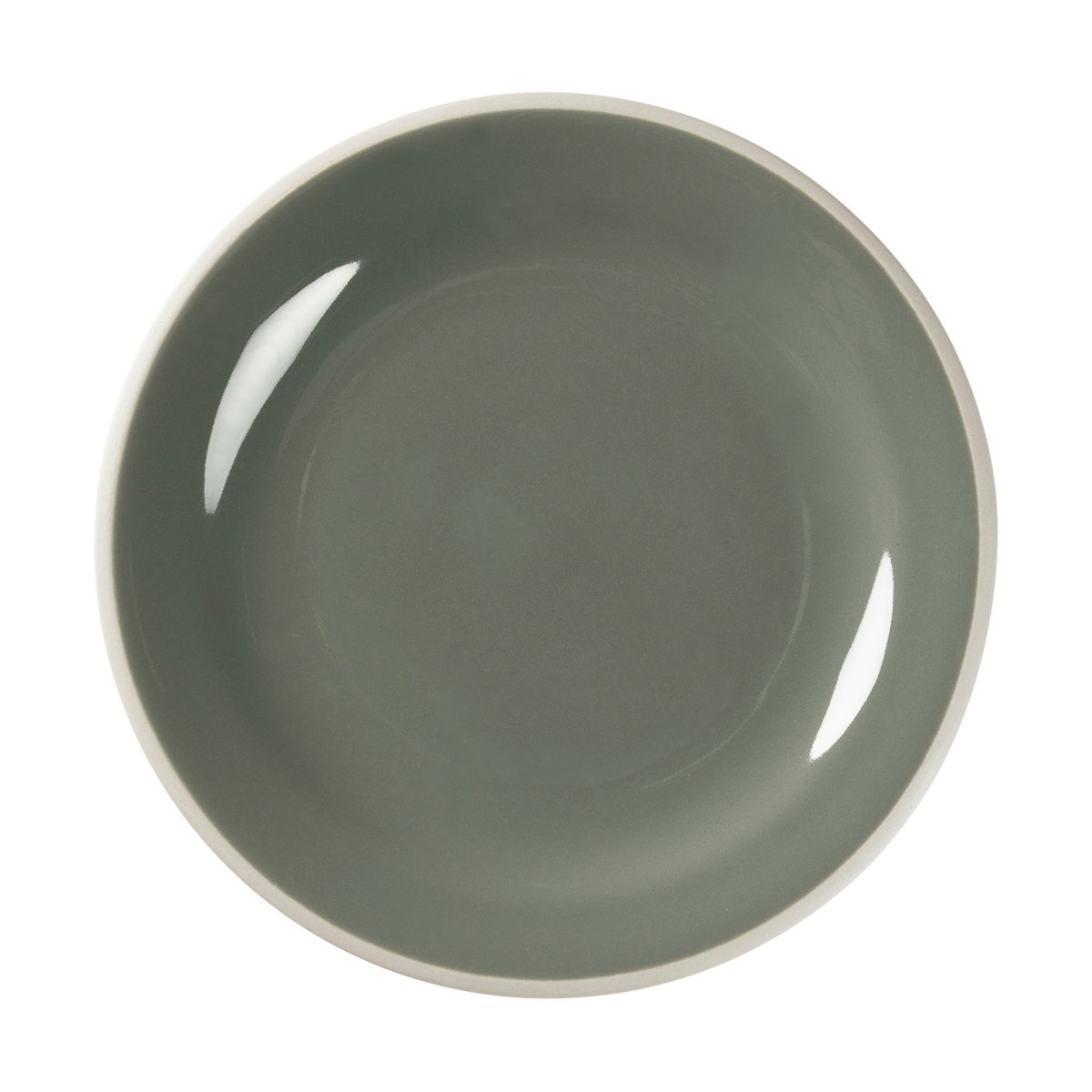 Broste Copenhagen Taverna frokosttallerken Ø22 cm Green