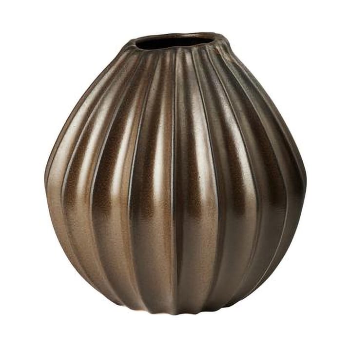 Wide vase L 30 cm - Brown - Broste Copenhagen