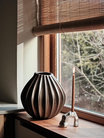 Wide vase M 25 cm - Brown - Broste Copenhagen