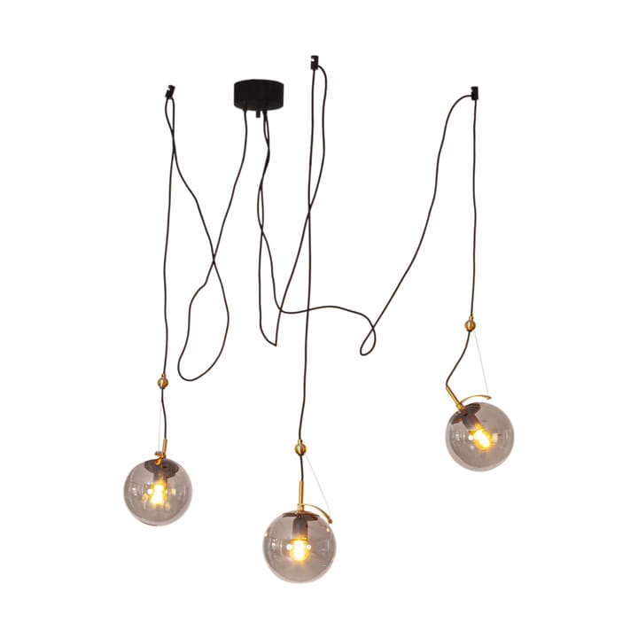 Carry loftlampe 18 cm - 3 grå - By Rydéns