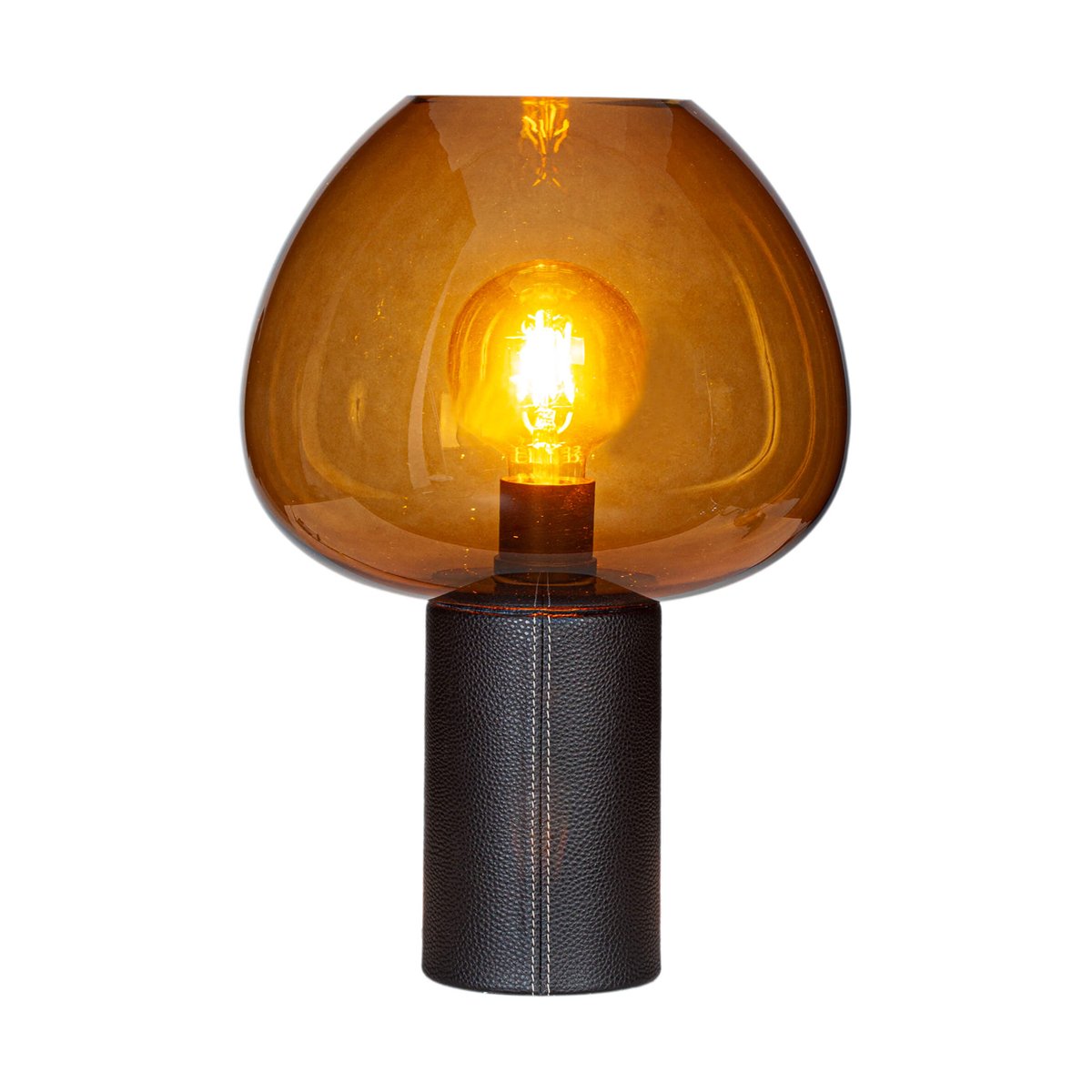 By Rydéns Cozy bordlampe 41,5 cm Sort-konjak