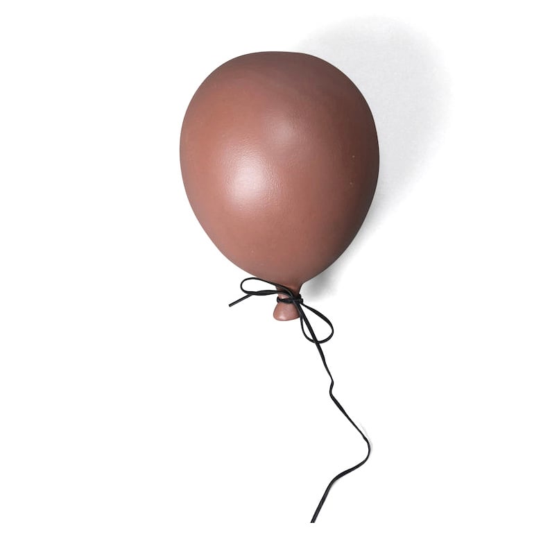 Byon Balloon dekoration 17 cm Dusty red