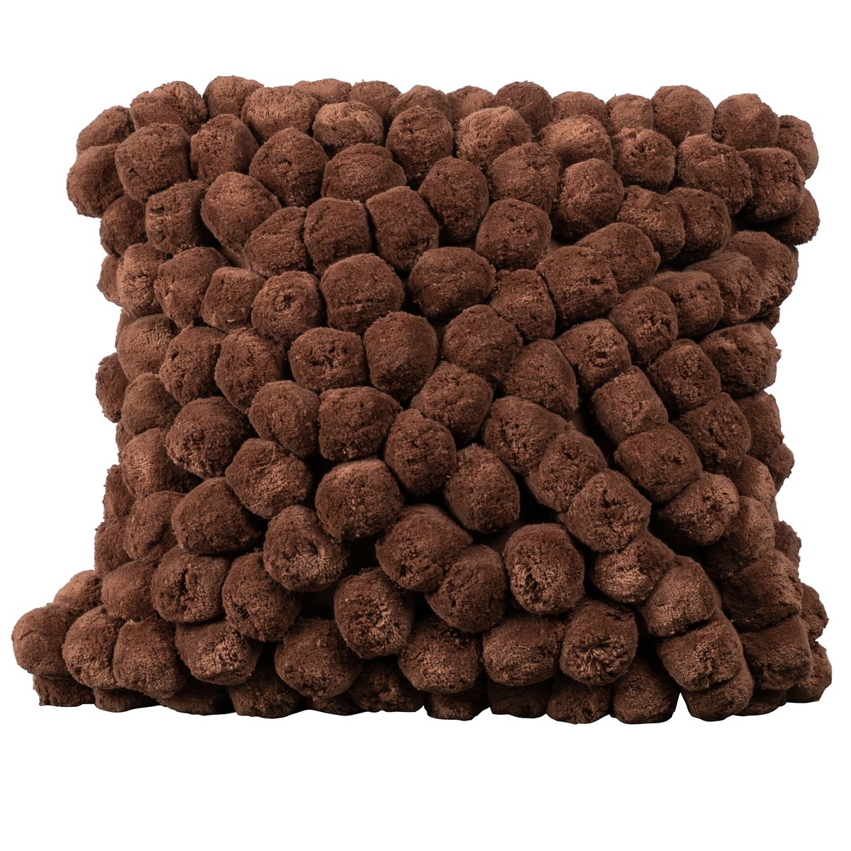 Byon Pom Pom pude 45×45 cm Brun