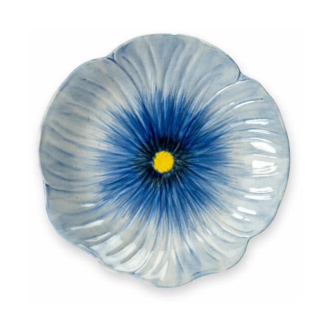 Poppy asiet 20,5x21 cm, Blå Byon