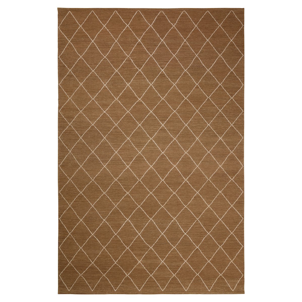 Chhatwal & Jonsson Diamond tæppe 184x280cm Mocha-off white