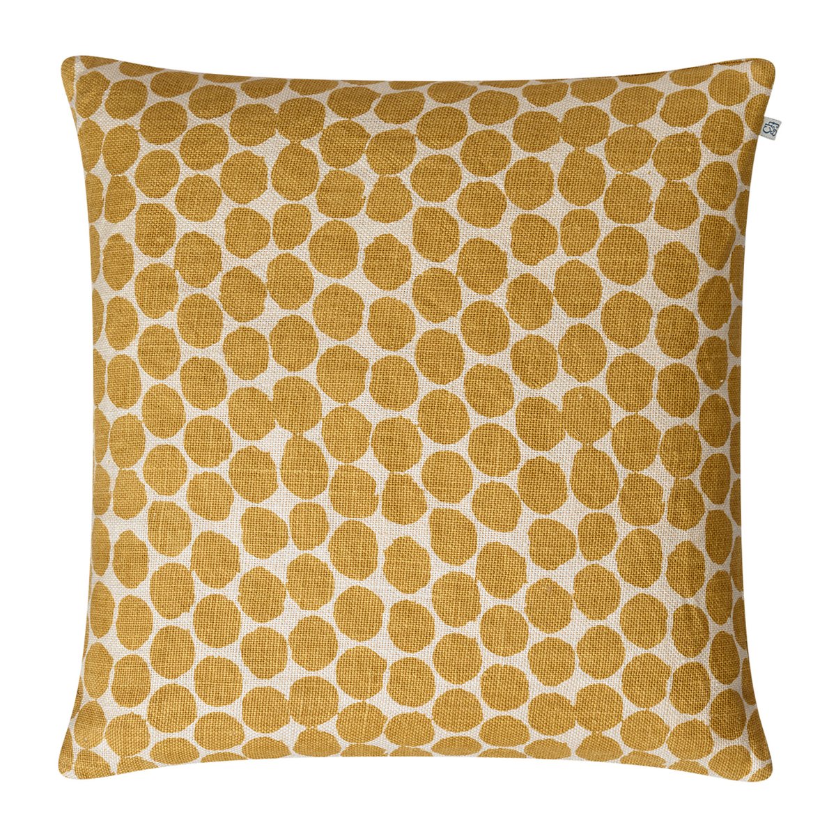 Chhatwal & Jonsson Dot Ari pudebetræk 50×50 cm Spicy yellow