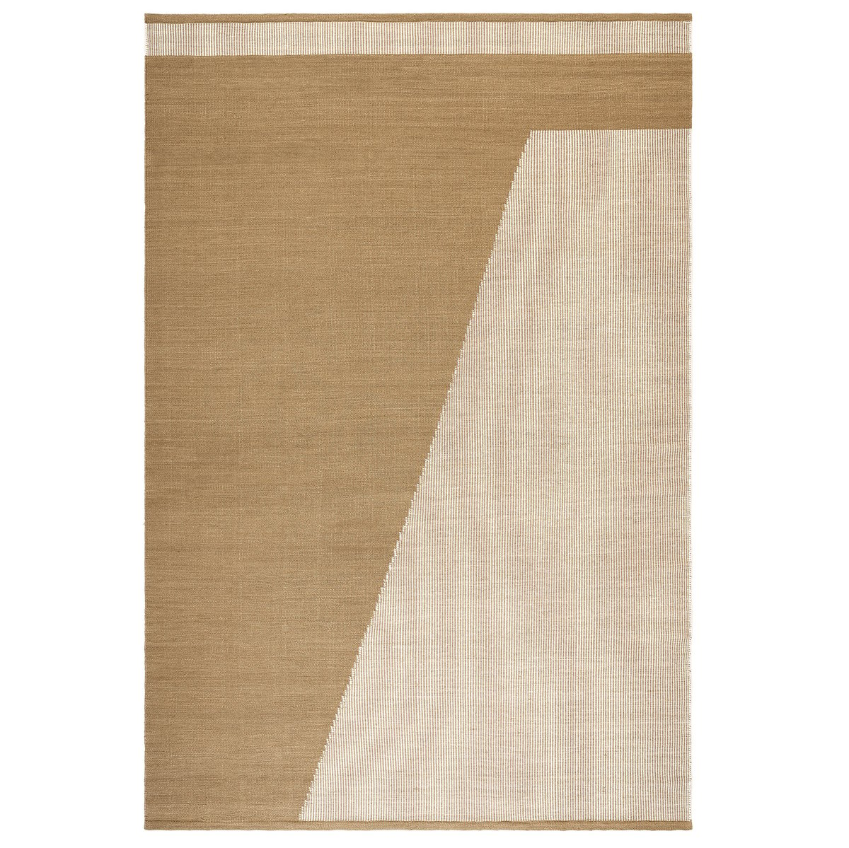 Chhatwal & Jonsson Una uldtæppe 180×270 cm Beige/Offwhite/Beige