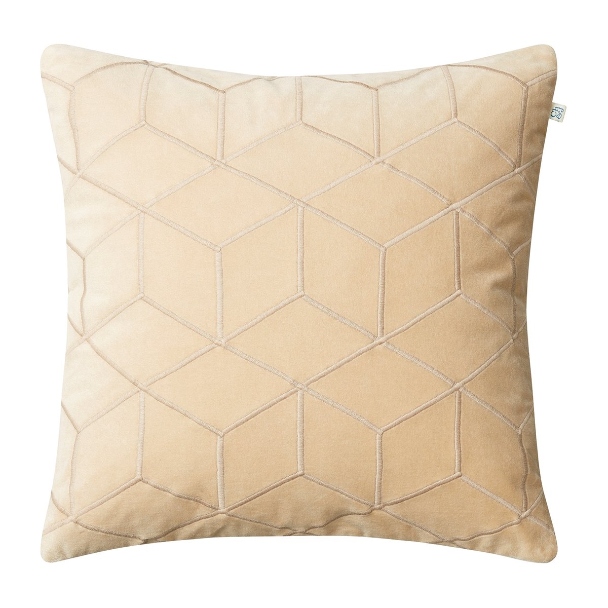 Chhatwal & Jonsson Vir pudebetræk 50×50 cm Beige