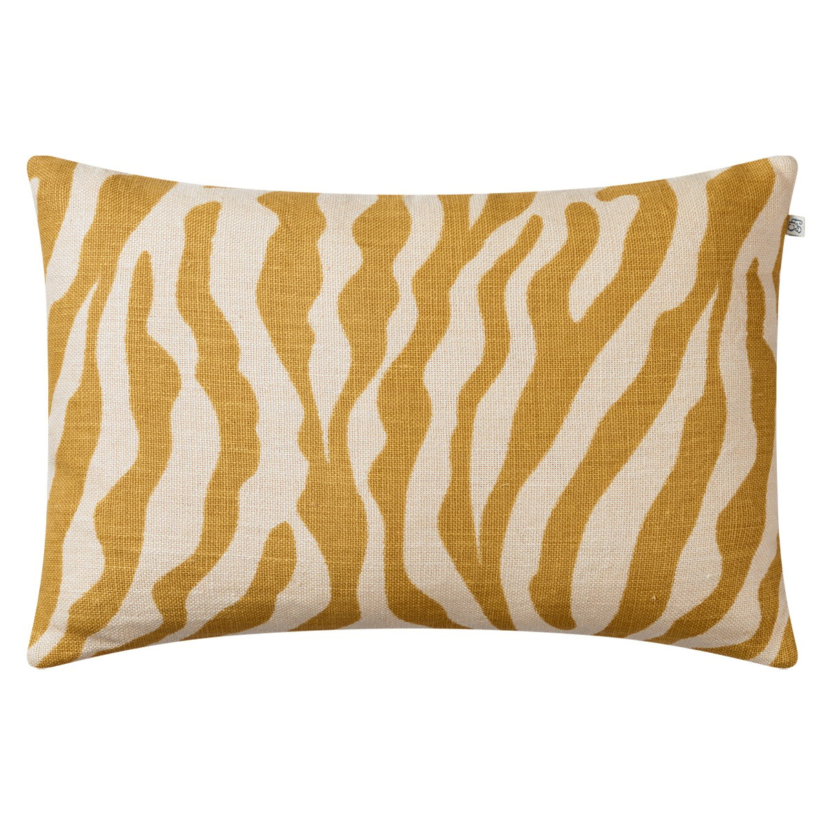 Chhatwal & Jonsson Zebra pudebetræk 40×60 cm Spicy yellow