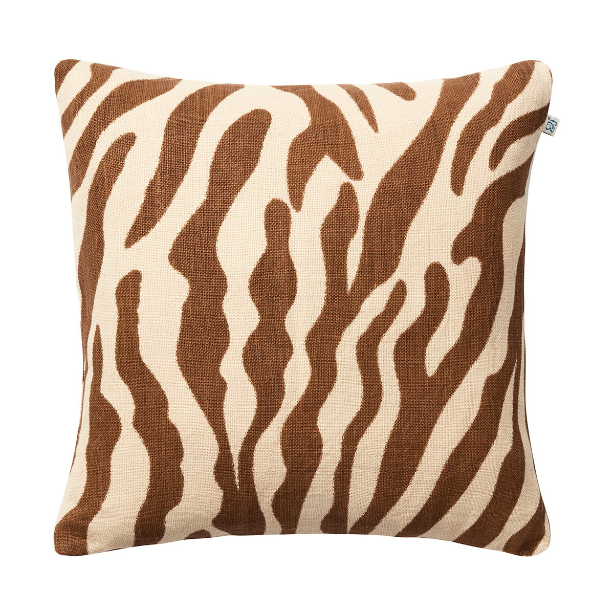 Chhatwal & Jonsson Zebra pudebetræk 50 x 50 cm Taupe