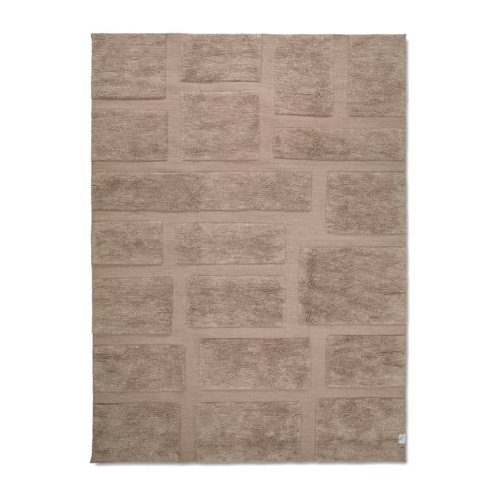 Bricks uldtæppe 170x230 cm, Beige Classic Collection