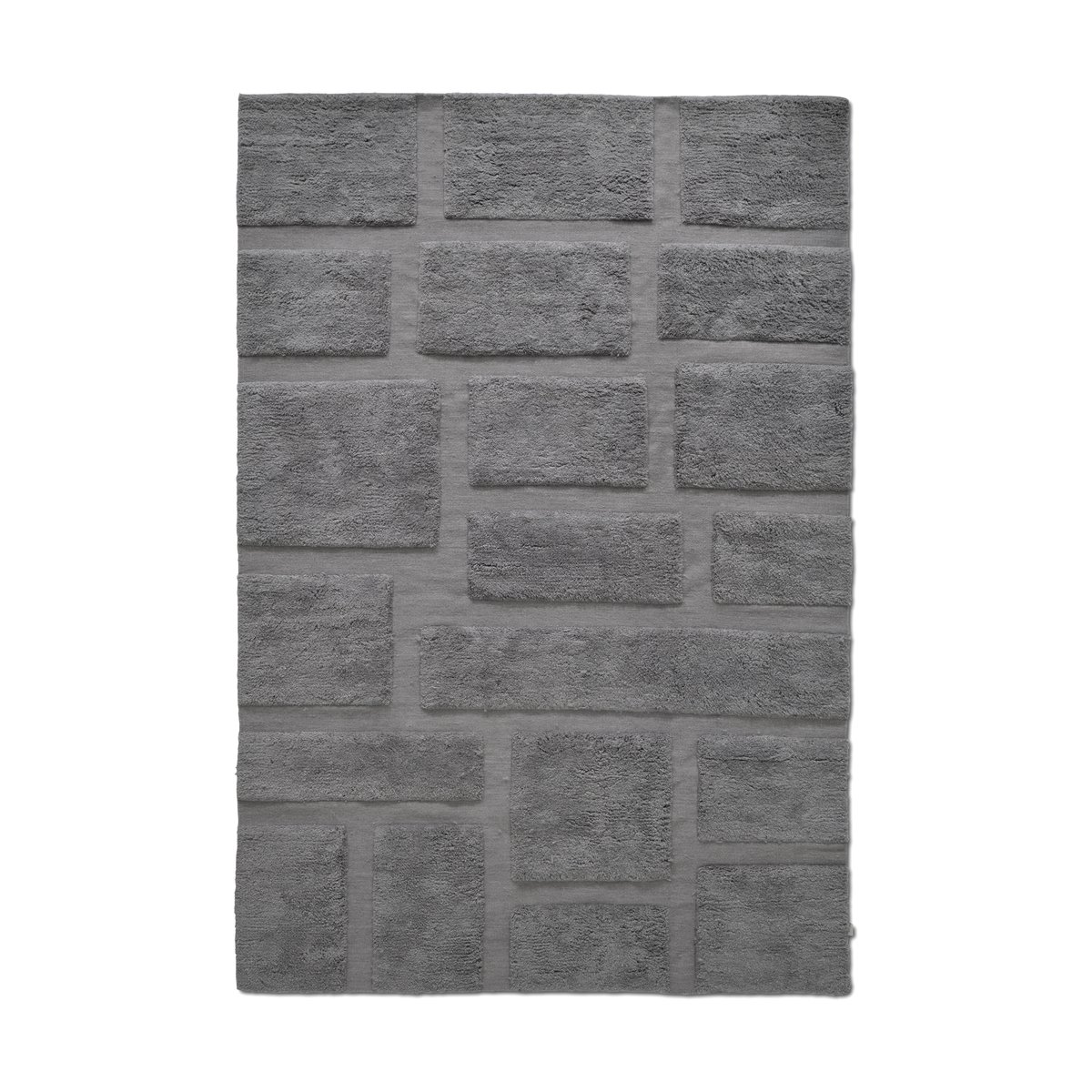 Classic Collection Bricks uldtæppe 200×300 cm Grå