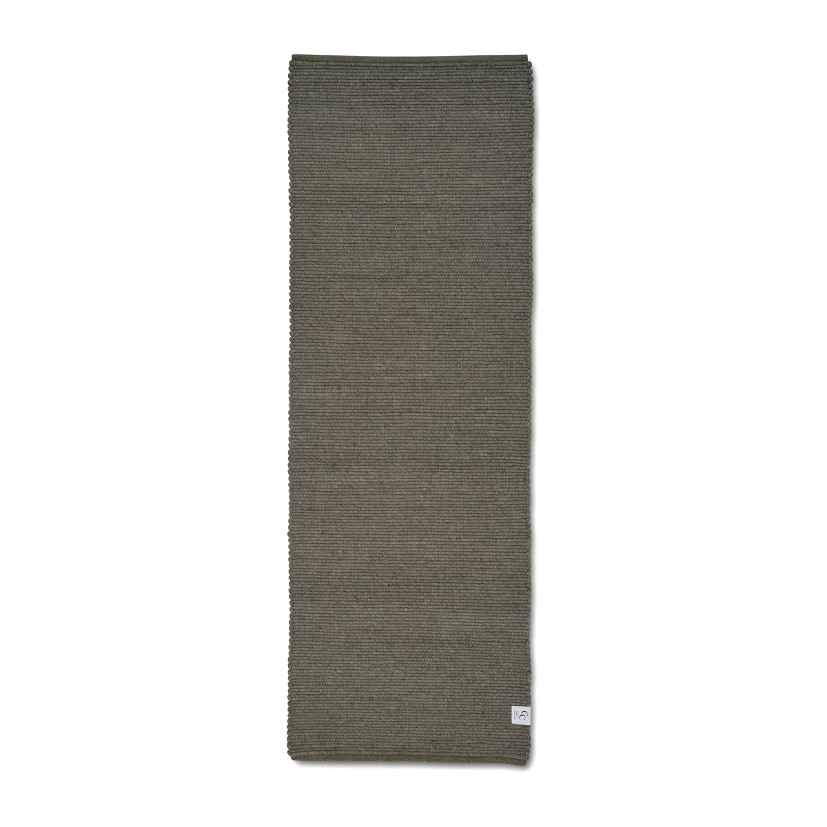 Classic Collection Merino entrétæppe/løber Dark green 80×250 cm