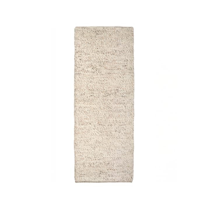 Merino entrétæppe/løber - Naturbeige, 80x150 cm - Classic Collection