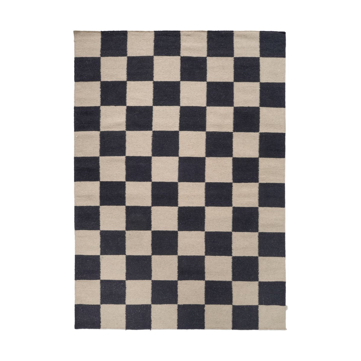 Classic Collection Square tæppe Sort-beige 200×300 cm