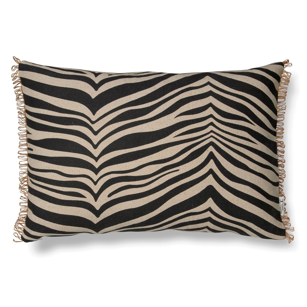 Classic Collection Zebra pude 40×60 cm Sort