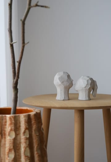 Benedict og Amal skulptur - Limestone - Cooee Design