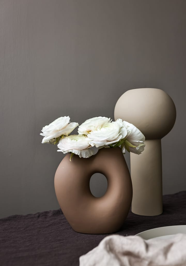 Frodig vase 20 cm, Hasselnød Cooee Design