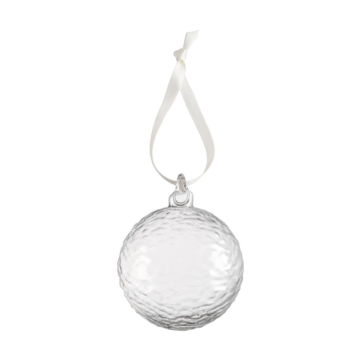 Cooee Design Gry Marble julekugle Ø8 cm 4-pak Clear