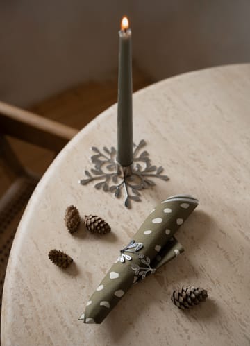 Mistletoe servietring 2-pak - Stainless Steel - Cooee Design