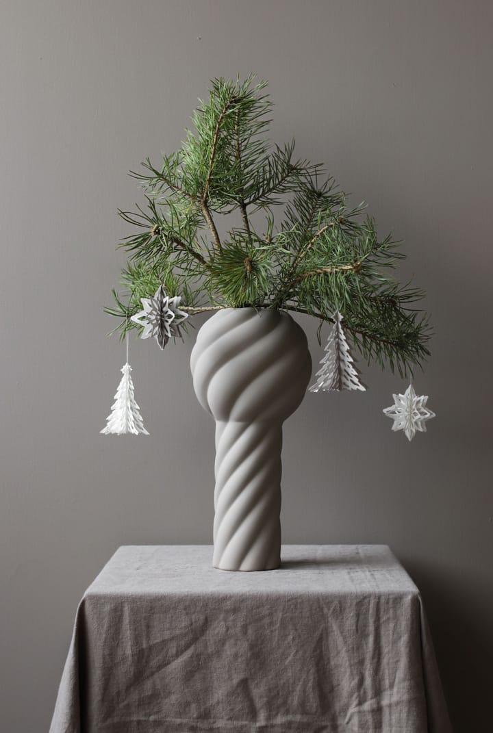 Paper Pinetree dekorationsophæng 2 stk, Natural Cooee Design