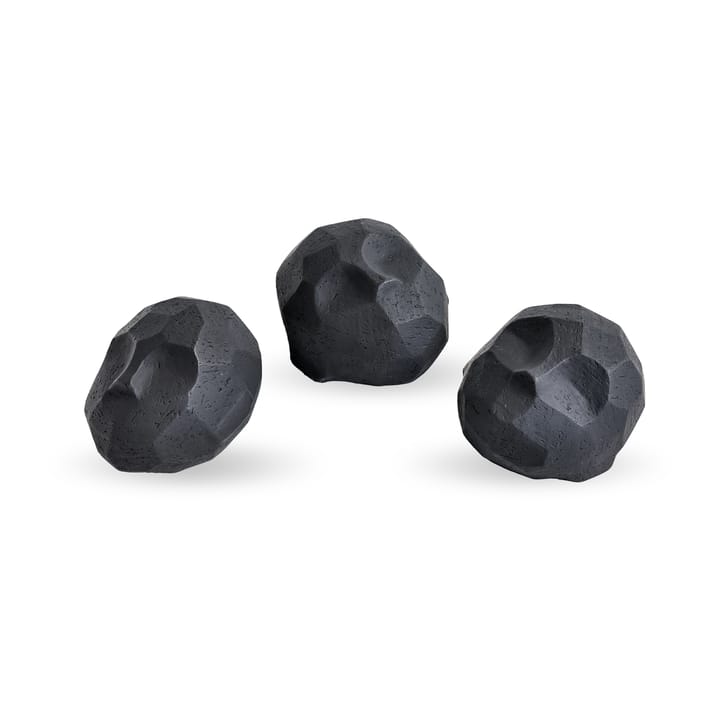 Pebble heads skulptur 3-pak, Coal Cooee Design