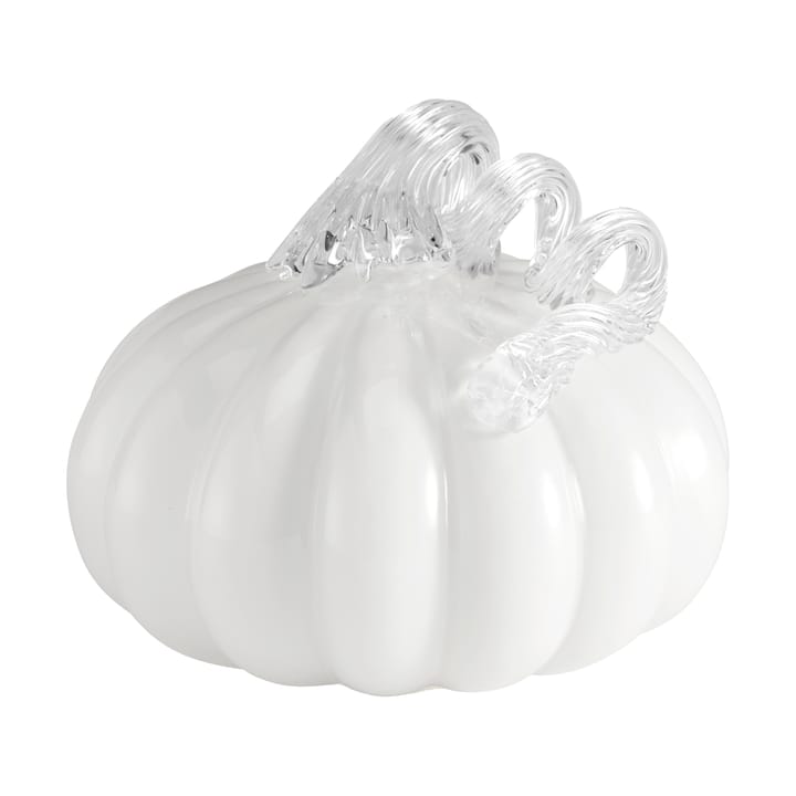 Pumpkin dekoration 10 cm - White - Cooee Design