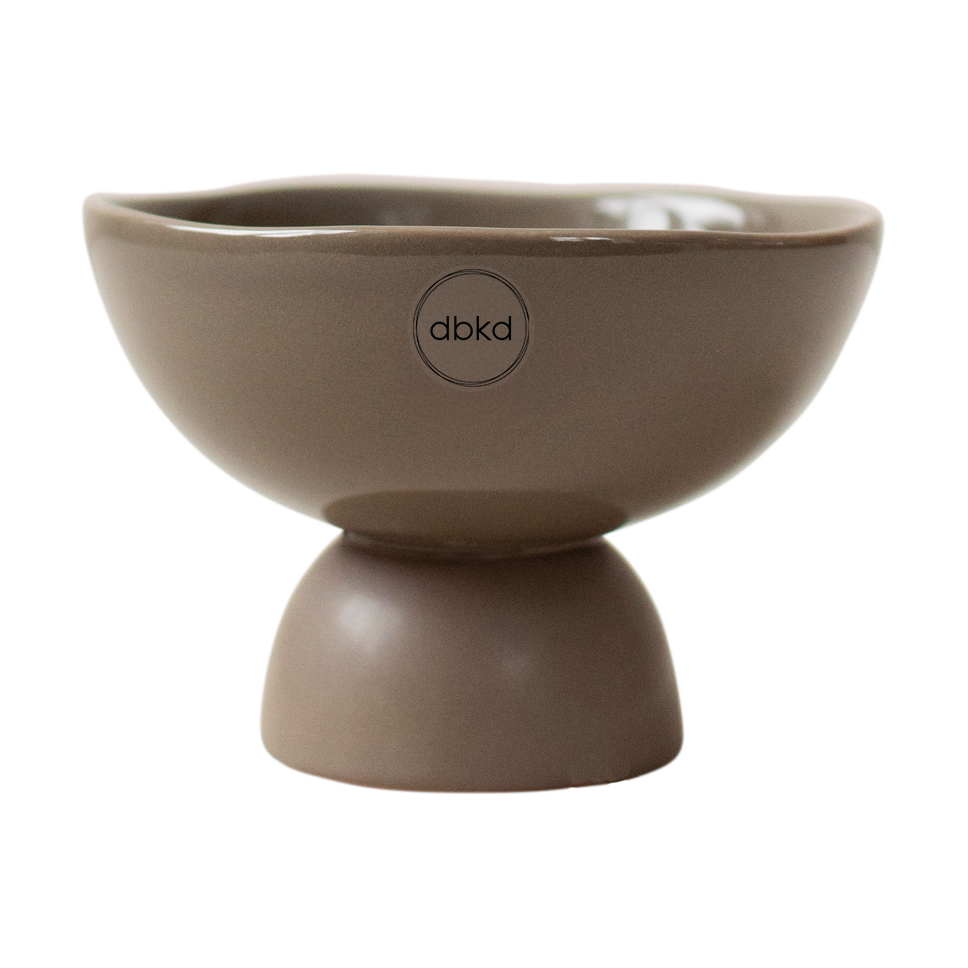 DBKD Base Dome krukke S Ø12 cm Dust