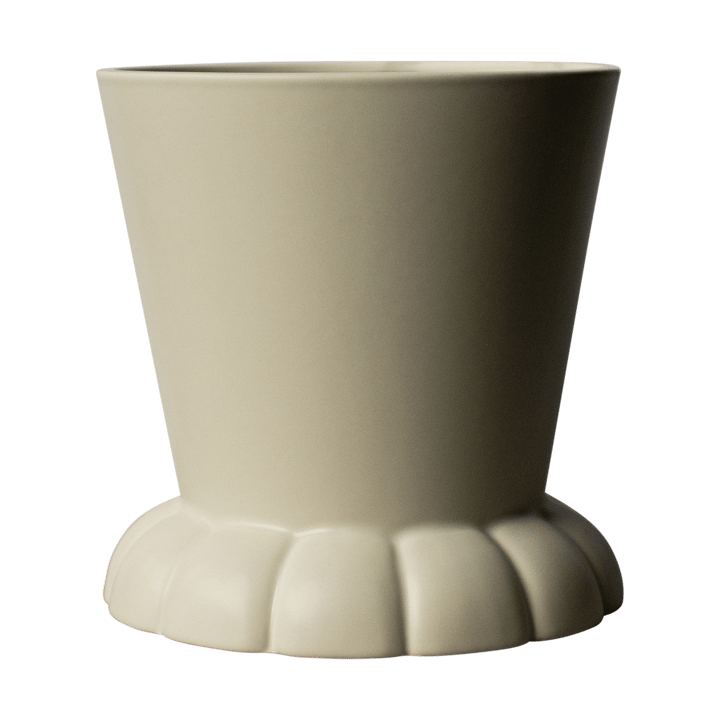 Flora krukke Ø19 cm, Creme DBKD