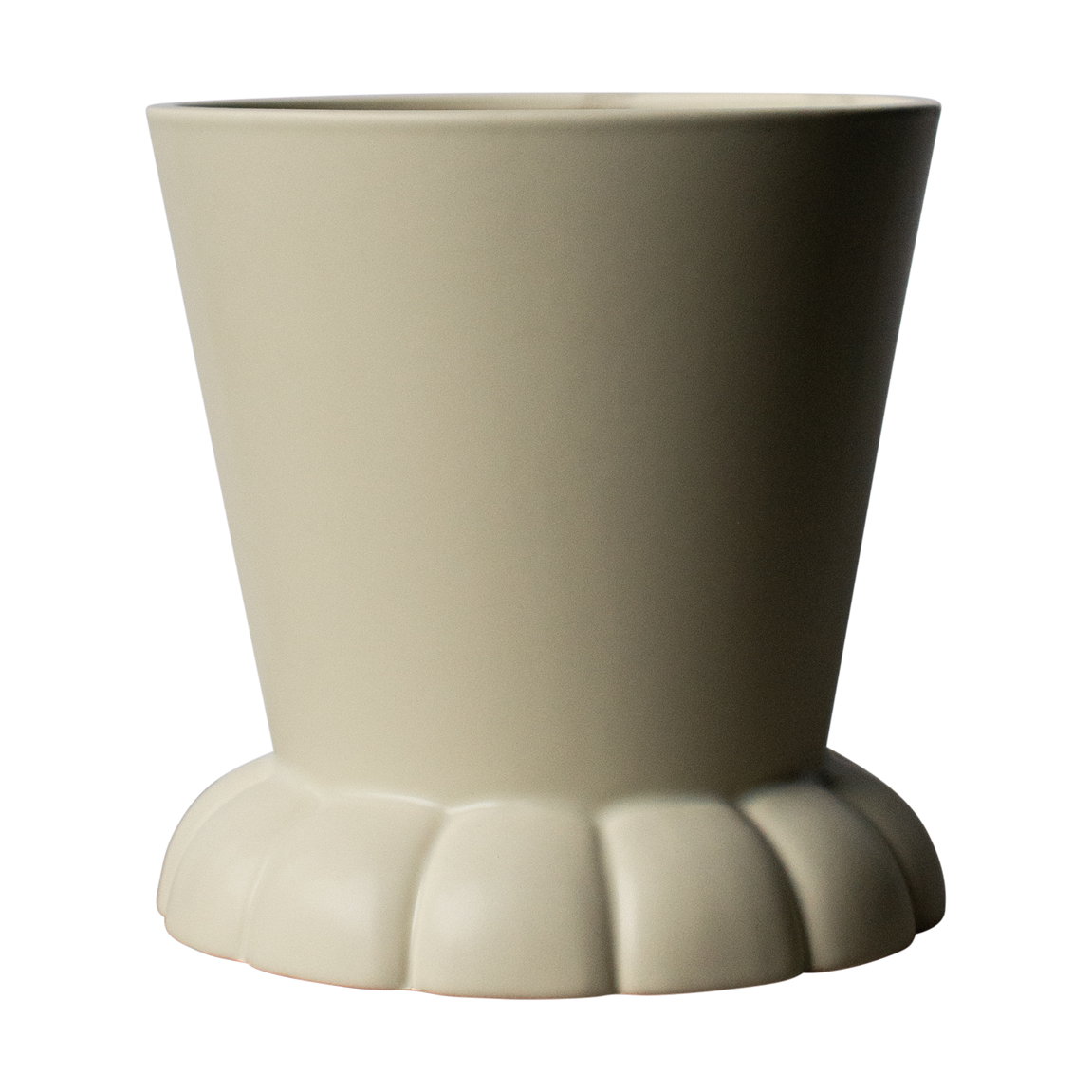 DBKD Flora krukke Ø19 cm Creme