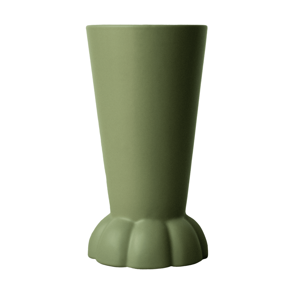 DBKD Flora vase 22 cm Green