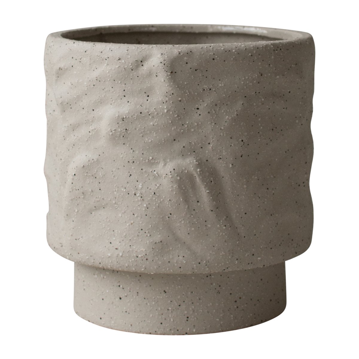 DBKD Flow krukke Ø15 cm Sand