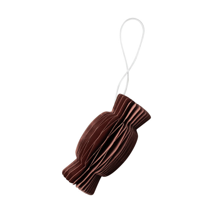 Paper candy juleophæng - Dark red - DBKD