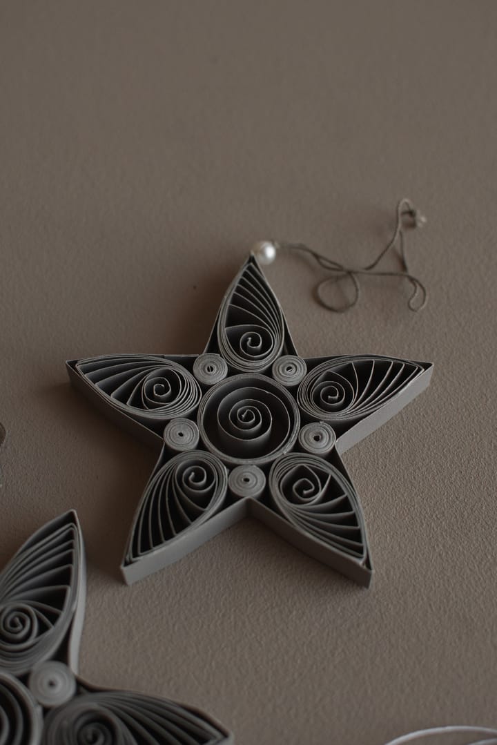 Paper star juleophæng 10,5 cm, Mole DBKD