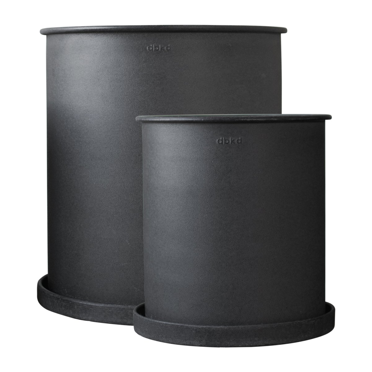 DBKD Plant pot krukke large 2-pak Black