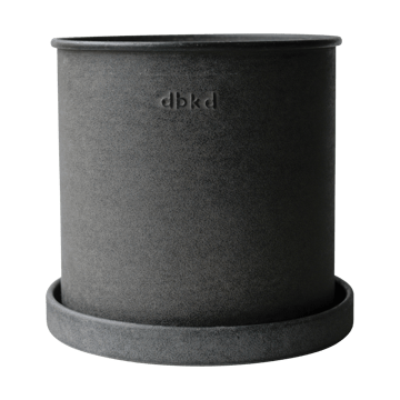 Plant pot potte lille 2-pak - Black - DBKD