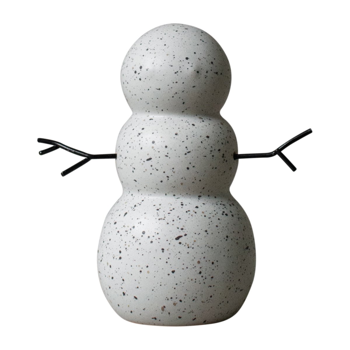 DBKD Snowman juledekoration 11 cm Mole dot