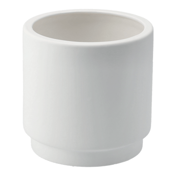 Solid krukke white - Mellem Ø16 cm - DBKD