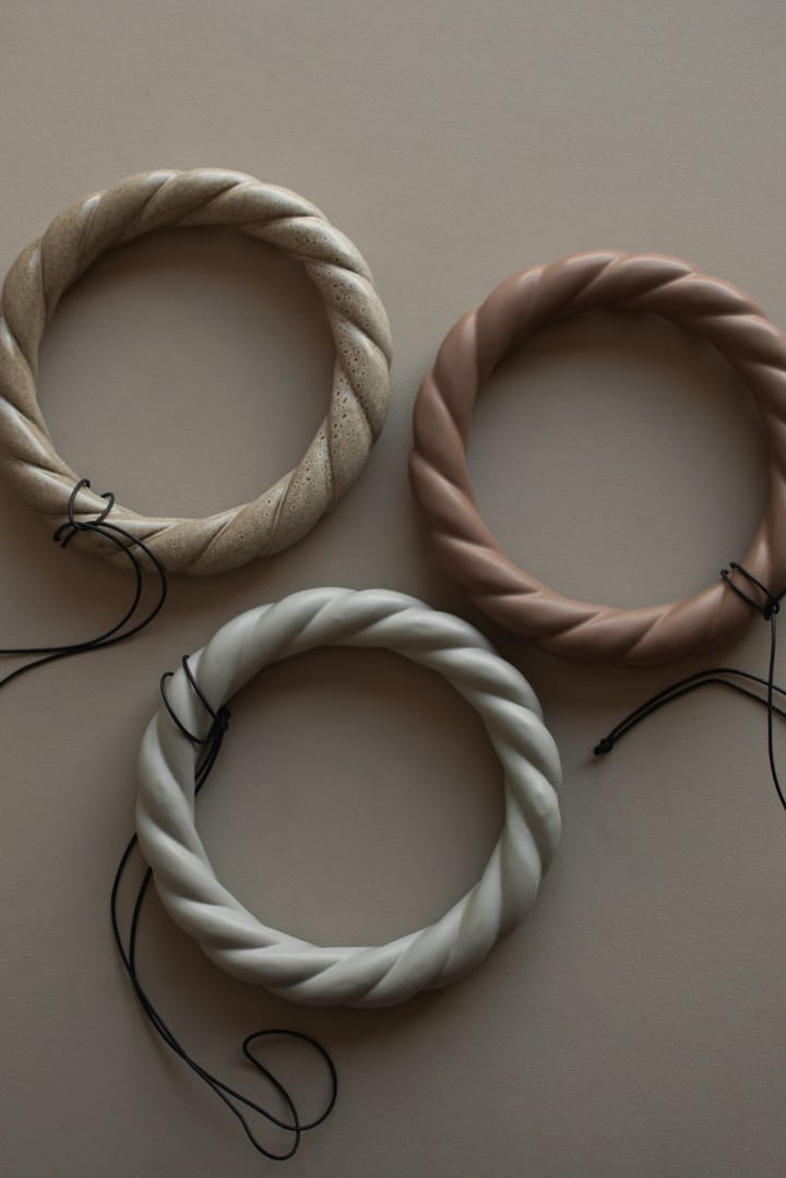 Twine krans Ø27 cm, Nougat DBKD