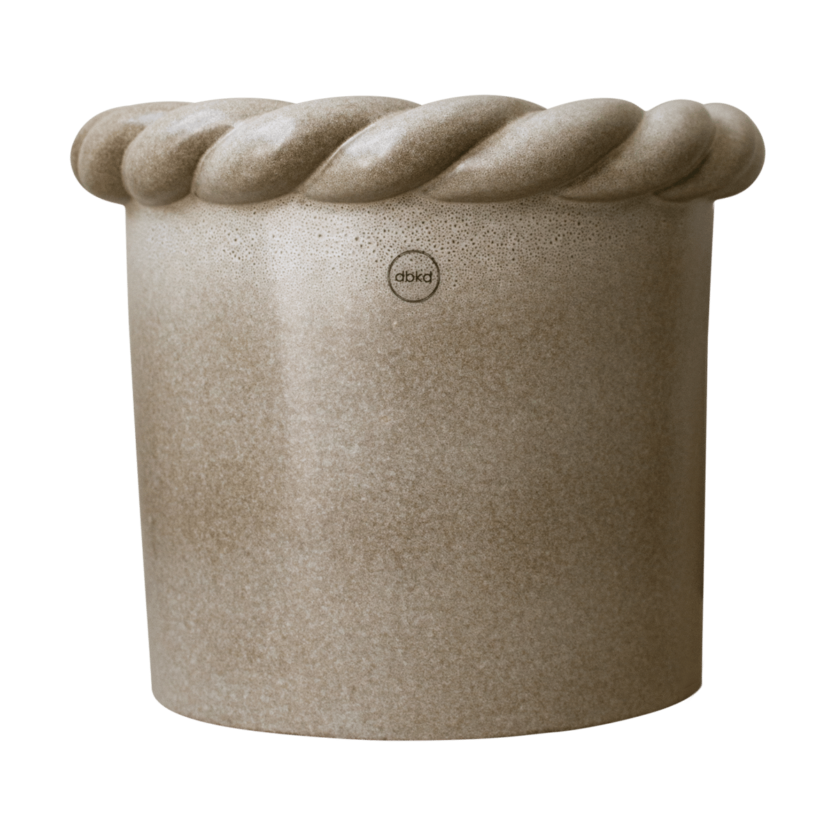 DBKD Twine krukke Ø22 cm Beige