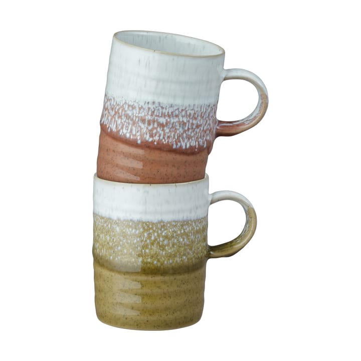 Kiln Accents krus 40 cl 2 dele - Ochre-rust - Denby