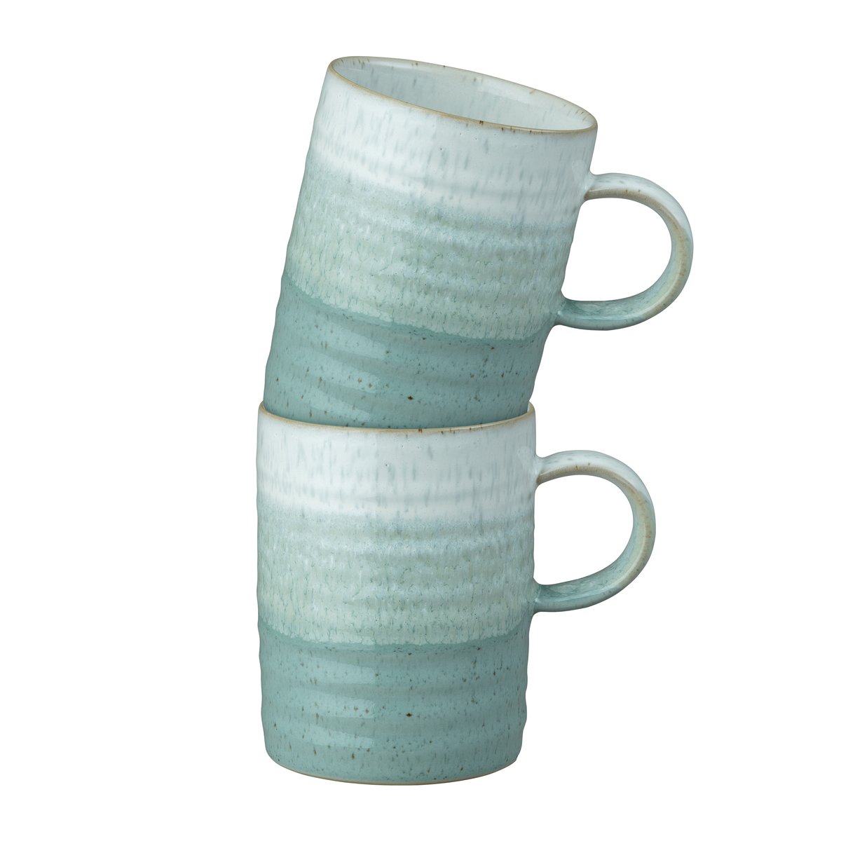 Denby Kiln Accents krus 40 cl 2-pak Green