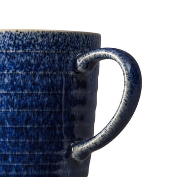 Studio Blue riflet krus 40 cl - Cobalt/Pebble - Denby