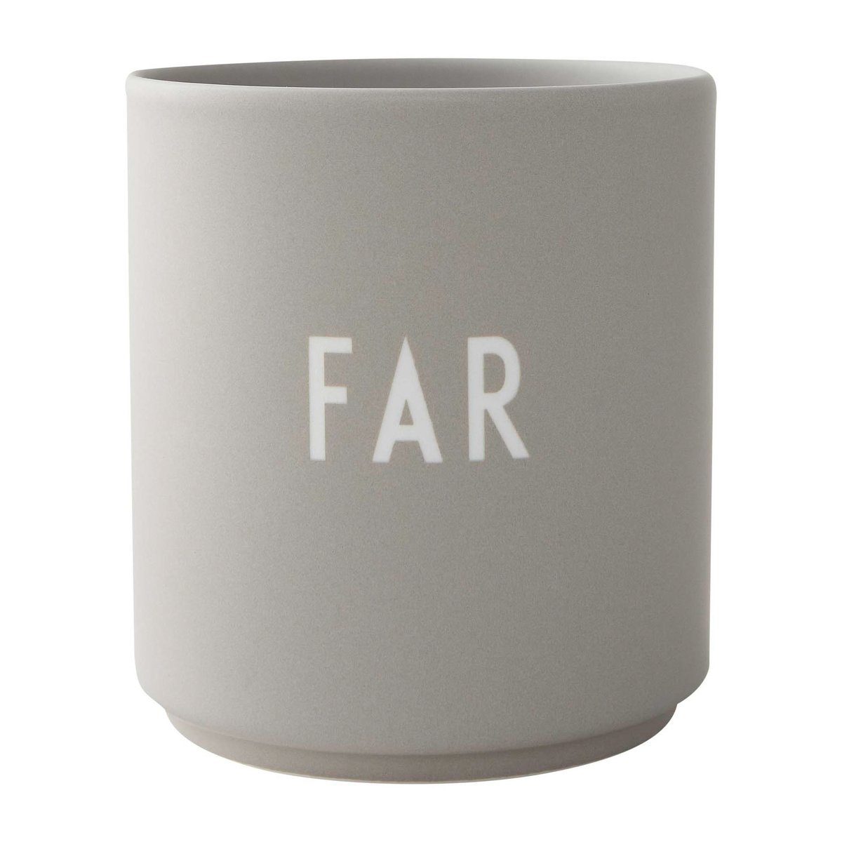 Design Letters Design Letters favoritkop 25 cl Far-grey