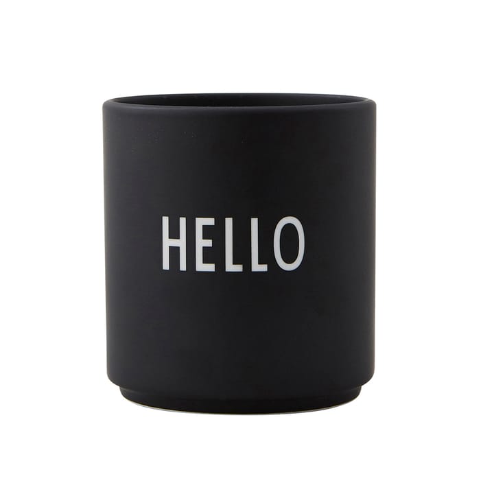 Design Letters favoritkop 25 cl - Hello-black - Design Letters