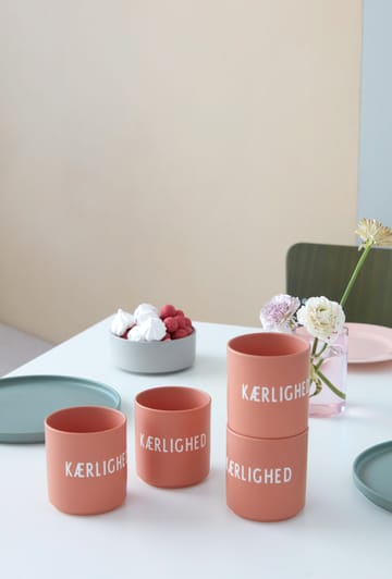 Design Letters favoritkop 25 cl - Kærlighed-peach - Design Letters