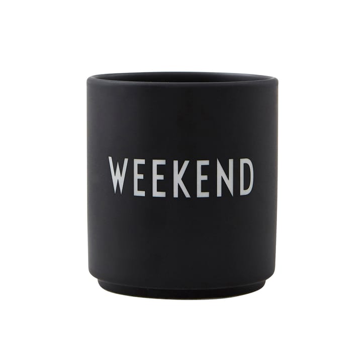 Design Letters favoritkop 25 cl - Weekend-black - Design Letters