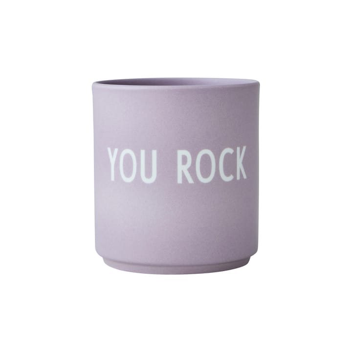 Design Letters favoritkop 25 cl, You rock-lavender Design Letters