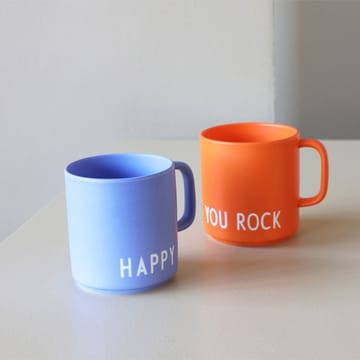 Design Letters favoritkop med hank 25 cl - Orange - Design Letters